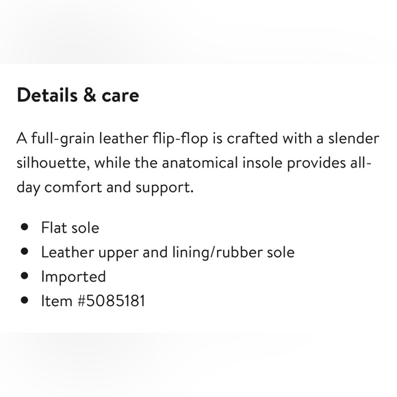 🌺NEW🌺 OluKai Ho Opio Leather Sandals Flip Flops - Picture 5 of 5